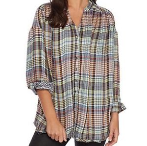 Free People Come On Over Tunic NWOT